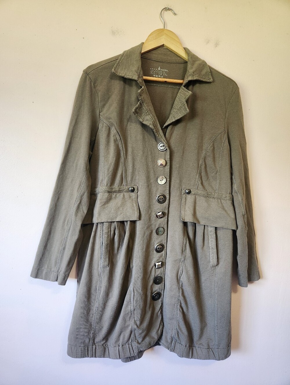 neon buddha Olive Green Utility Jacket